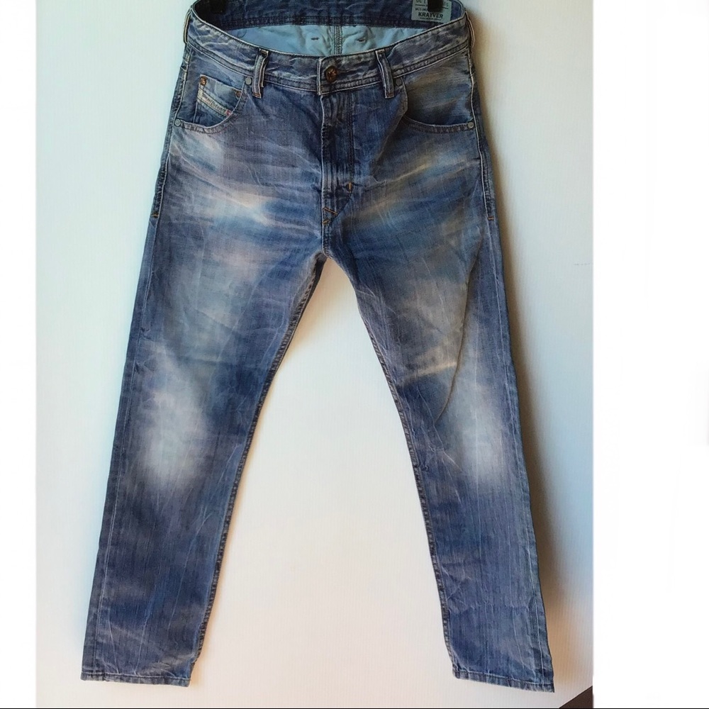 Diesel Krayver 0826D Regular Slim Carrot Jeans Size W30 L 30